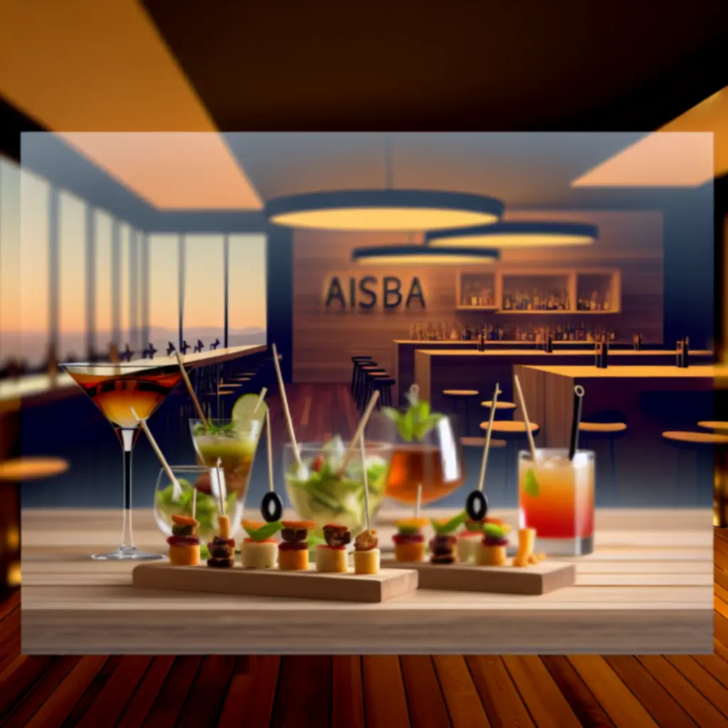 Gourmet bar food and signature drinks served at Suom Fun Ville.