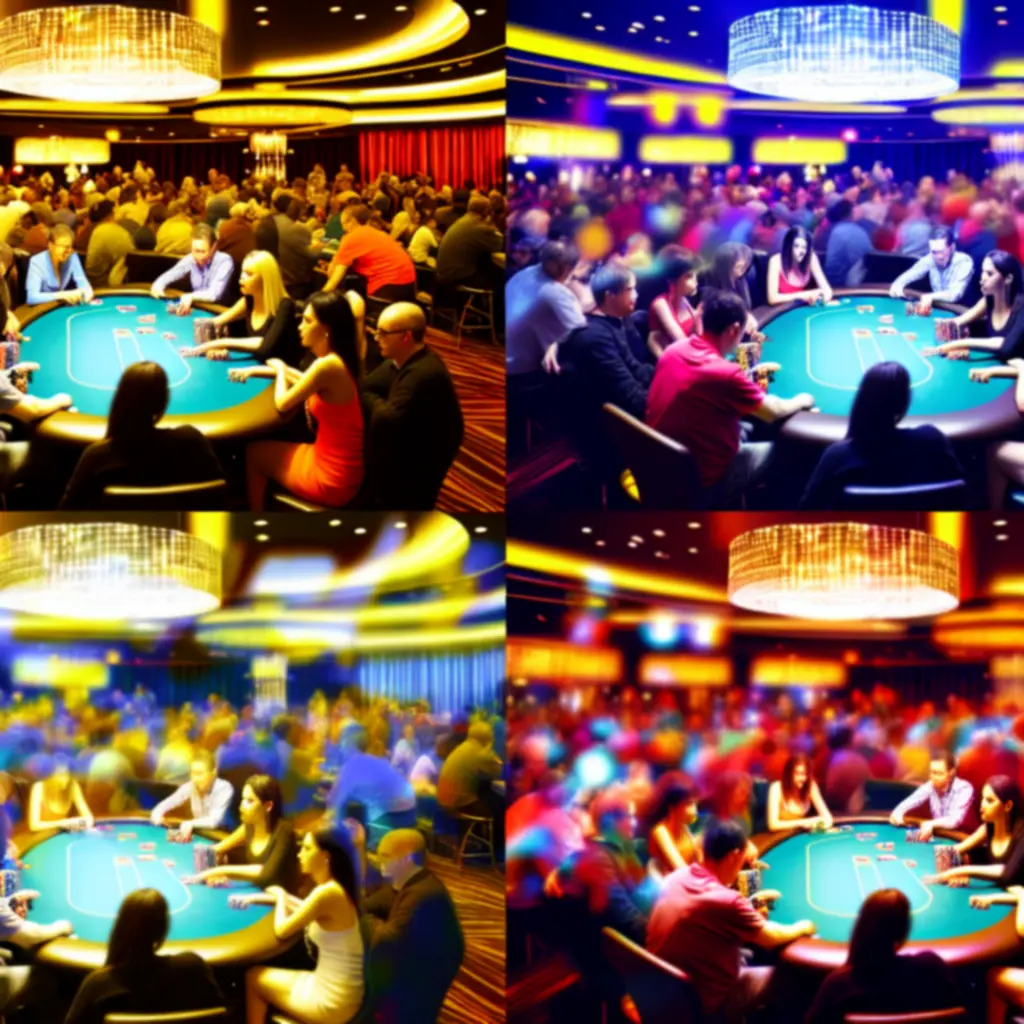 Highlight reel of poker games at Suom Fun Ville, showing intense hands and lively celebrations.